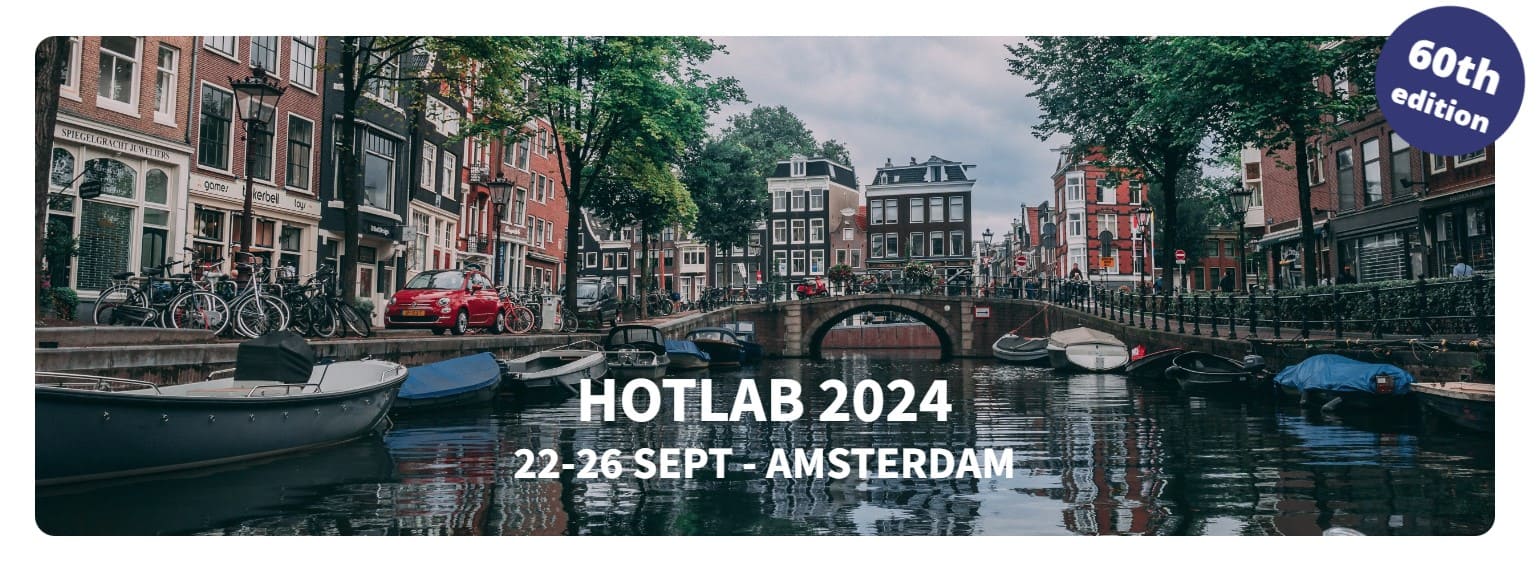 Nous intervenons à la 60ème édition du HOTLAB 2024 à Amsterdam